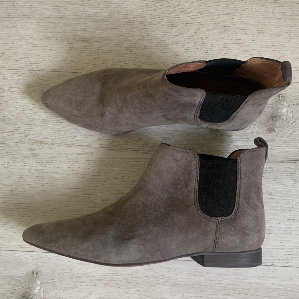 Madewell Womens Nico Suede Ankle‎ Boots